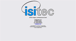 Desktop Screenshot of isitec.biz
