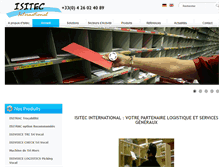 Tablet Screenshot of isitec.fr